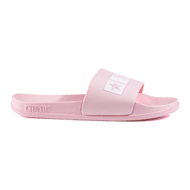 Pantofole rosa da donna classiche Big Star FF274A201600