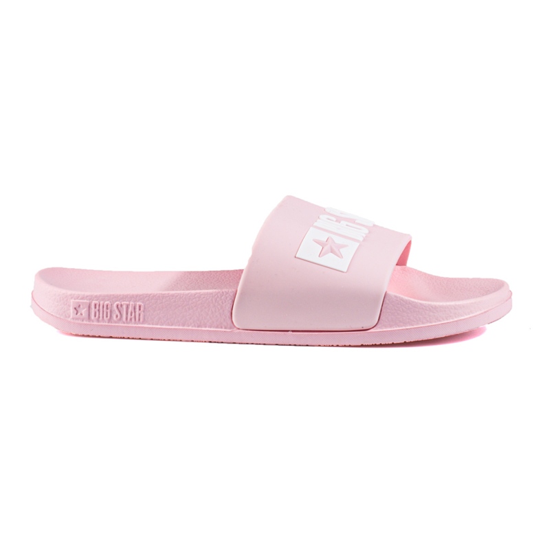 Pantofole rosa da donna classiche Big Star FF274A201600