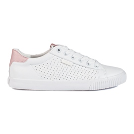 Sneakers Big Star traforate da donna bianche HH274073 bianca