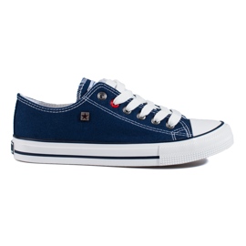 Sneakers classiche blu navy Big Star T27402140