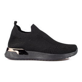 Scarpe sportive in tessuto Shelovet nero leggero