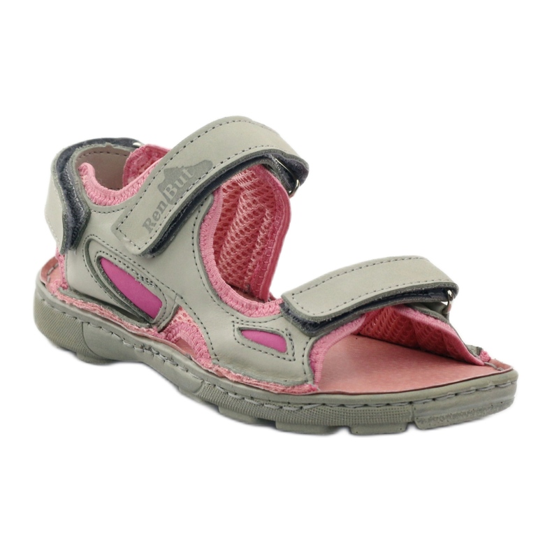 Ren But Sandali da ragazza Ren Ma rosa cenere grigio