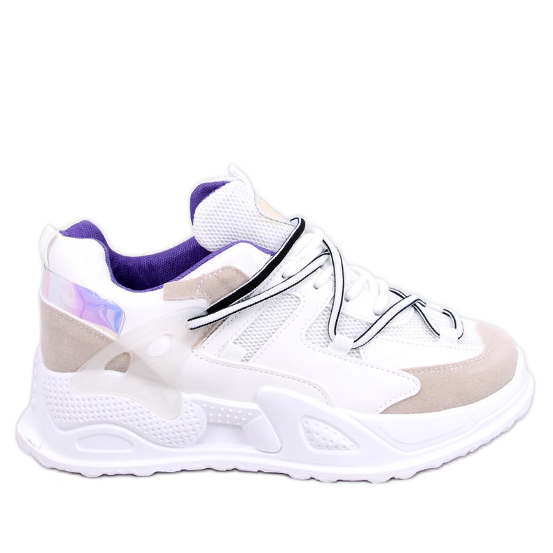 BM Scarpe da ginnastica Farey White beige