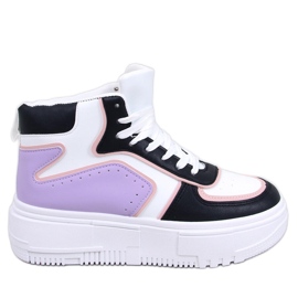 BM Sneakers alte Storm NERO / VIOLA
