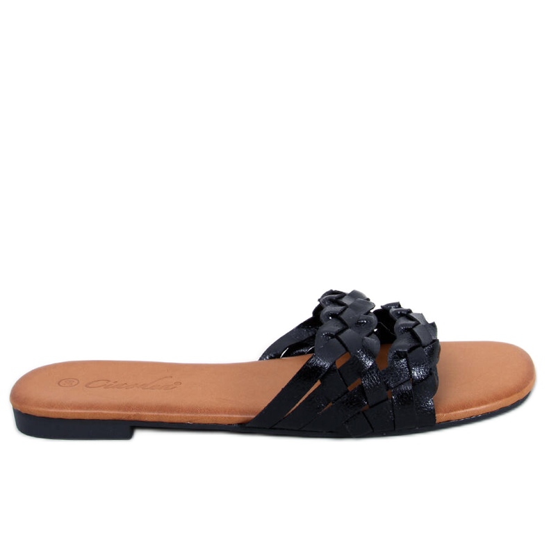 BM Pantofole da donna Emery Black nero