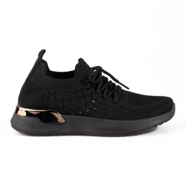 Shelovet scarpe sportive traforate nere nero