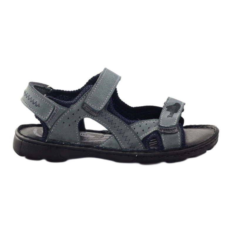 Sandali elastici Ren But 4256 grigi grigio multicolore