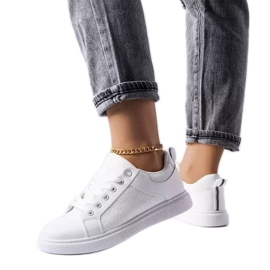 BM Sneakers bianche con goffratura Dreux bianco