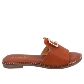 BM Ciabatte da donna Tonya Camel marrone
