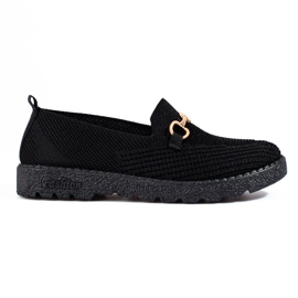 Slip on donna in tessuto Shelovet nero