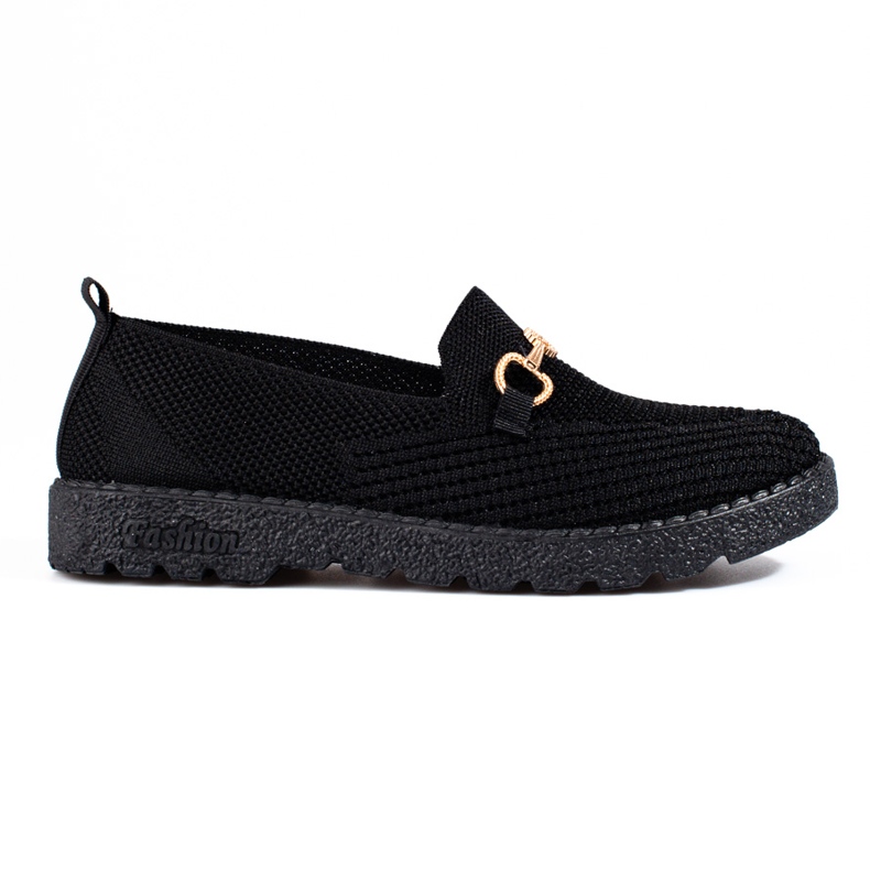 Slip on donna in tessuto Shelovet nero