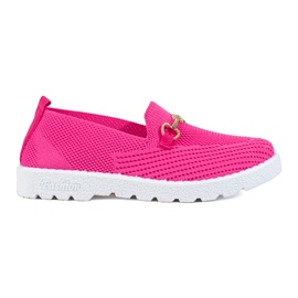 Slip on donna in tessuto Shelovet fucsia rosa