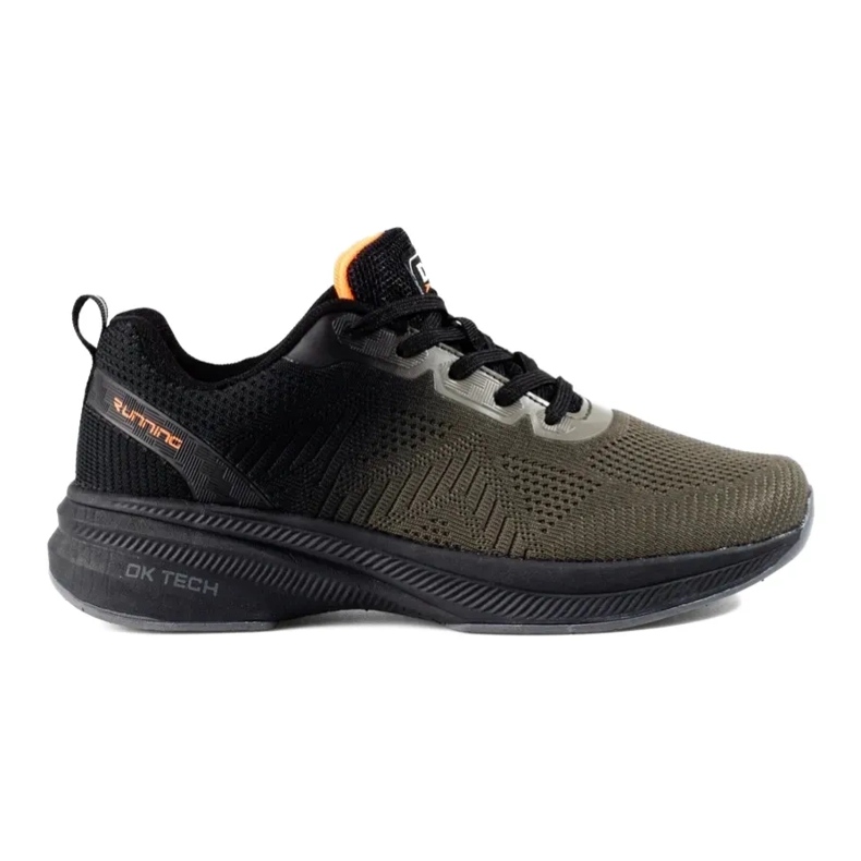 Scarpe sportive da donna in tessuto nere DK nero