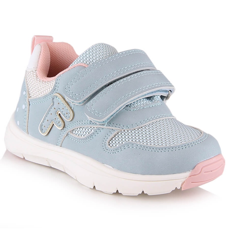 Evento Scarpe sportive da bambina con velcro Miss❤E menta verde
