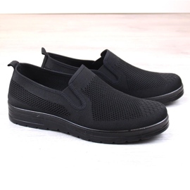 News Novità 1022 scarpe slip-on da uomo di colore nero