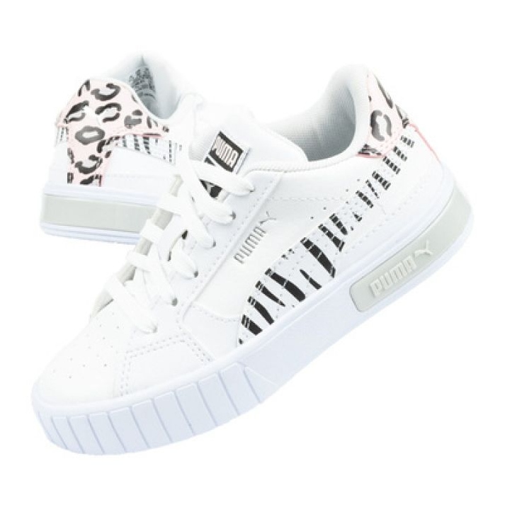 Scarpe sportive Puma Cali Star Jr 383186 01 bianca nero rosa