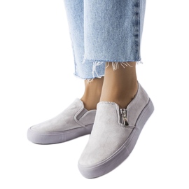 Sneakers grigie di Gary grigio