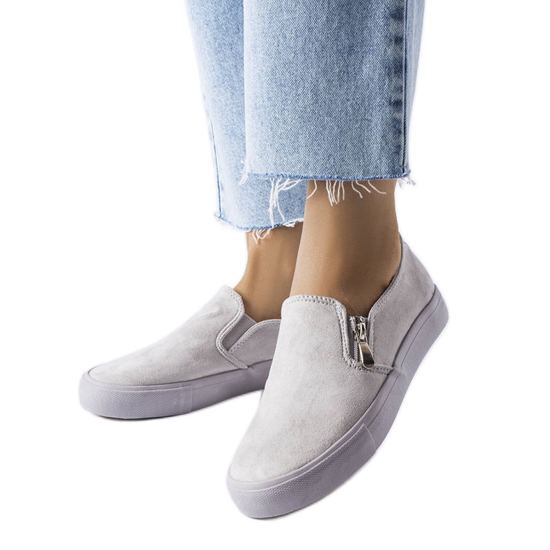 Sneakers grigie di Gary grigio