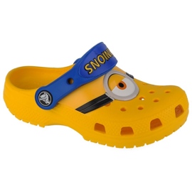 Infradito Crocs Fun Lab Classic I Am Minions Bambino Clog 206810-730 giallo