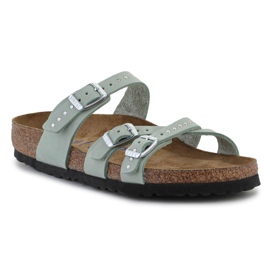 Pantofole Birkenstock Franca Injected Rivetti Matcha W 1024267 verde