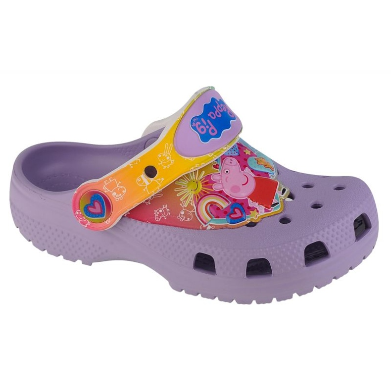 Infradito Crocs Classic Fun I am Peppa Pig T Clog 207915-530 multicolore