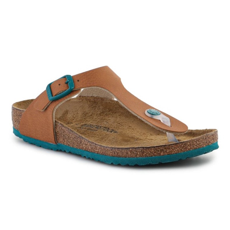 Infradito Birkenstock Gizeh Desert Soil Ginger Jr 1024327 marrone