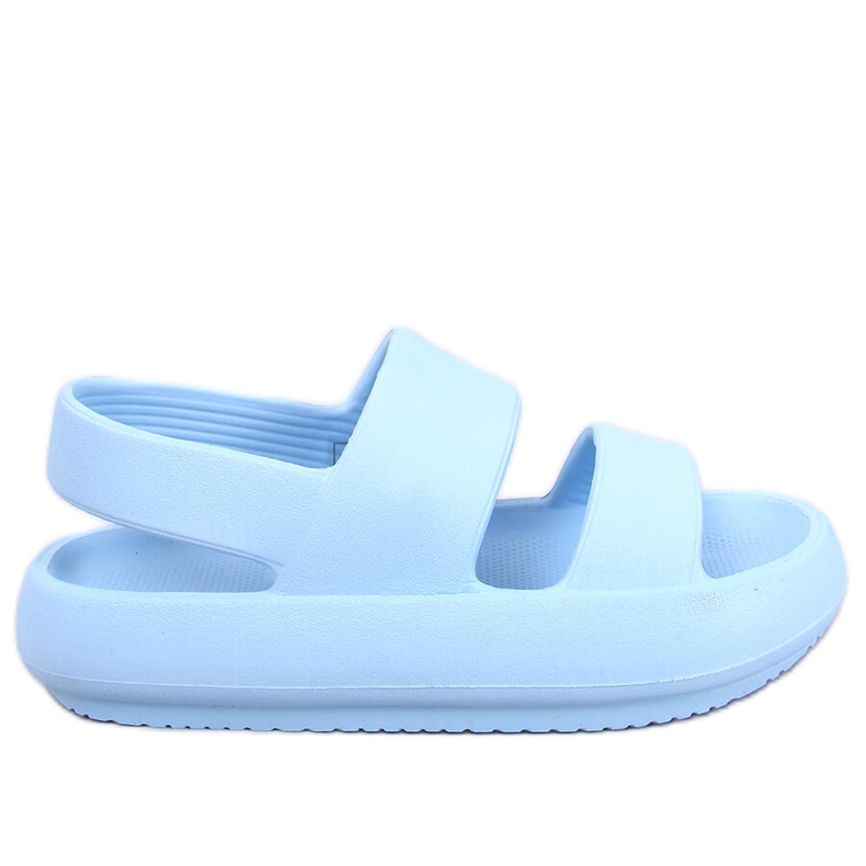 PA1 Sandali Boddie in gomma blu