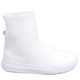 Sneaker calzino Ervin White bianca