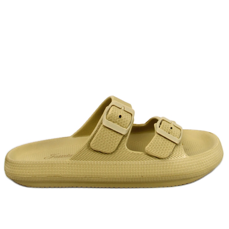 Ciabatte Aryn in gomma verde