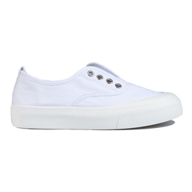 Sneakers senza lacci Shelovet bianche bianca