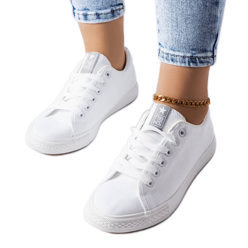 Evento Sneaker classica bianca Ancelote