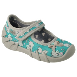 Scarpe per bambini Befado speedy 109P238 grigio verde