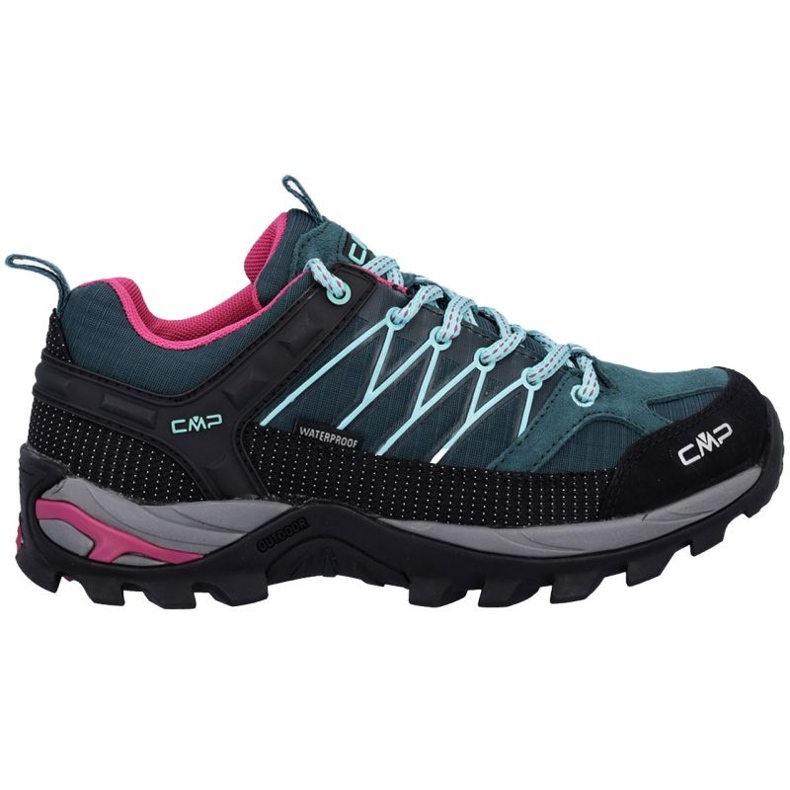 Scarpe CMP Rigel Low Wp W 3Q5445616NN verde
