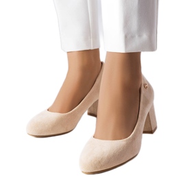 Eleganti décolleté Picard beige