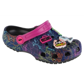 Crocs Disney Villains Zoccolo classico per bambini 207722-001 blu