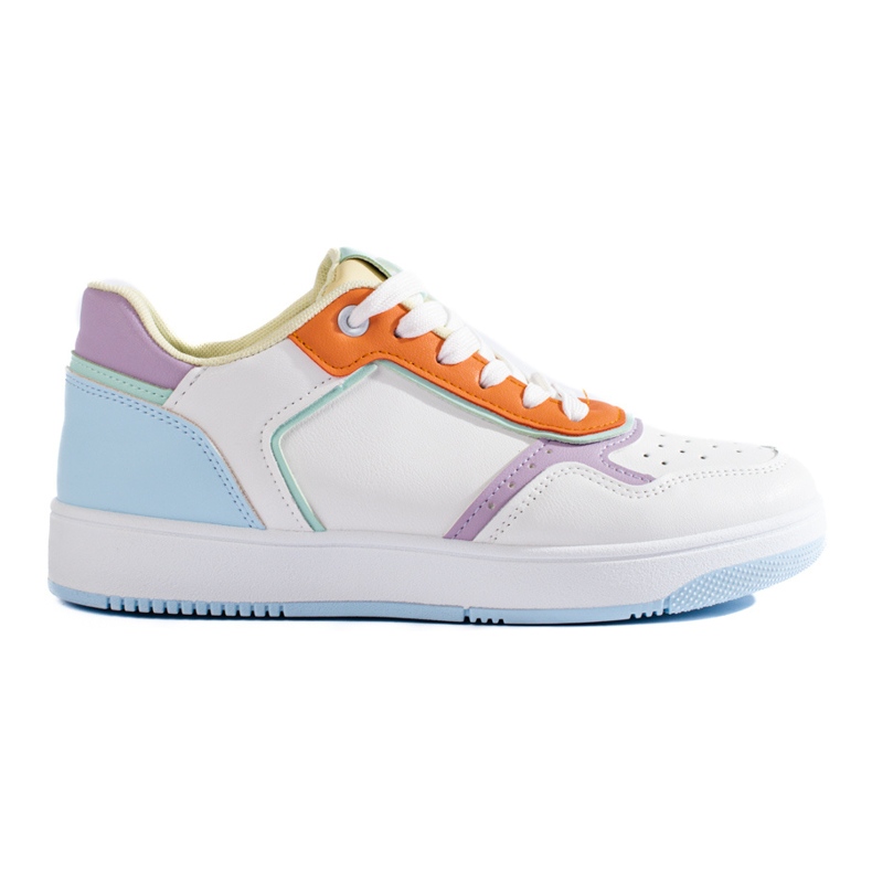Shelovet scarpe sportive multicolori da donna bianca
