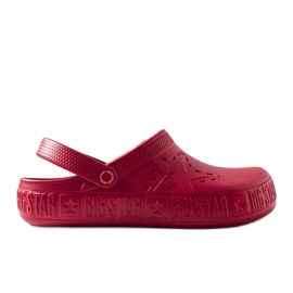 Pantofole rosse Big Star II175004 rosso