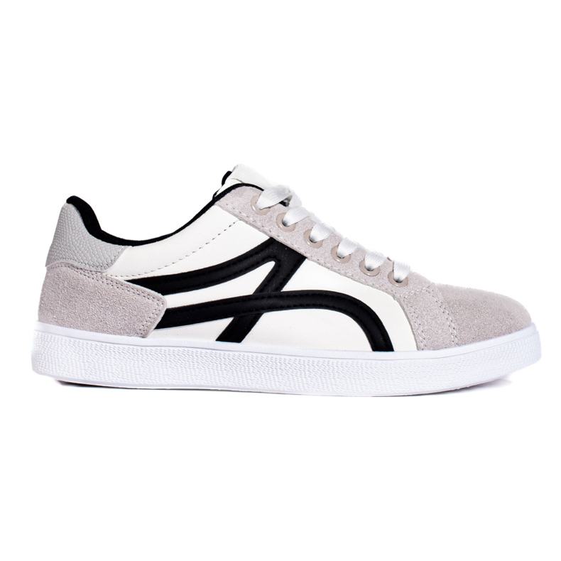 Scarpe sportive Shelovet bianche e grigie da donna bianca