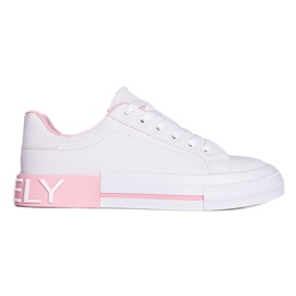 Shelovet classiche scarpe sportive bianche bianco