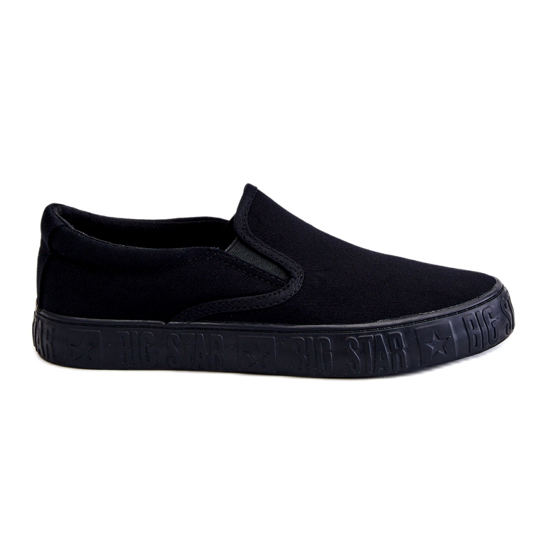 Sneakers da donna Slip-On Big Star LL274392 Nere nero