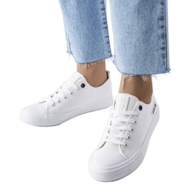 Sneakers Big Star KK274008 in tessuto bianco