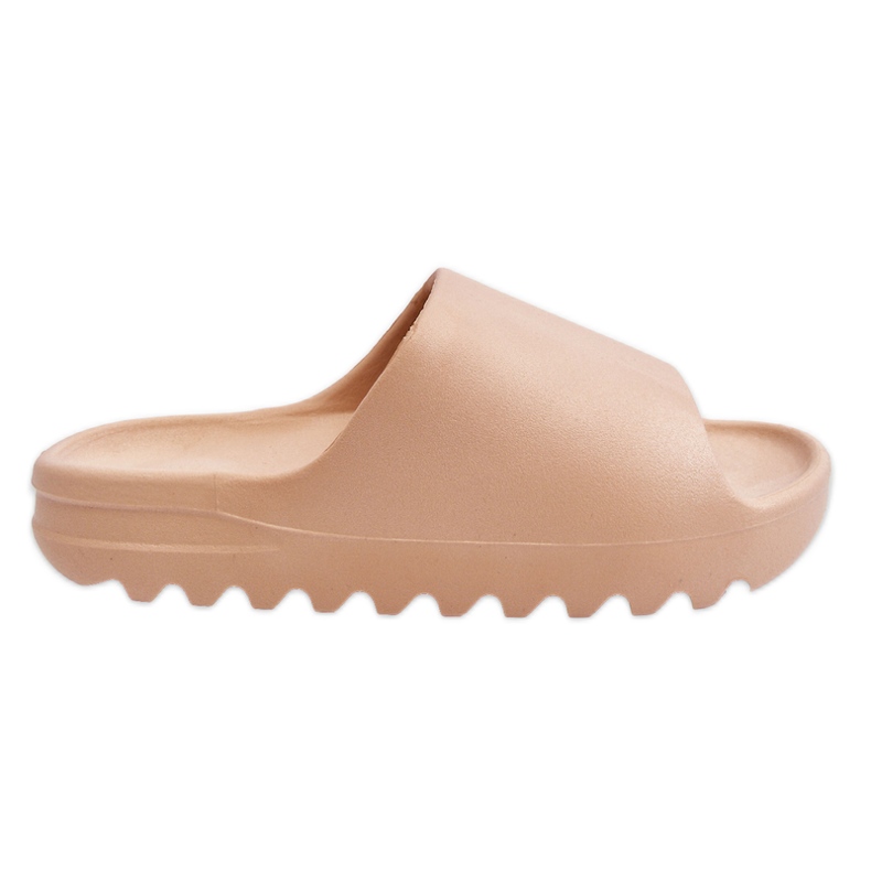 PS1 Ciabatte alla moda con plateau Beige Estella