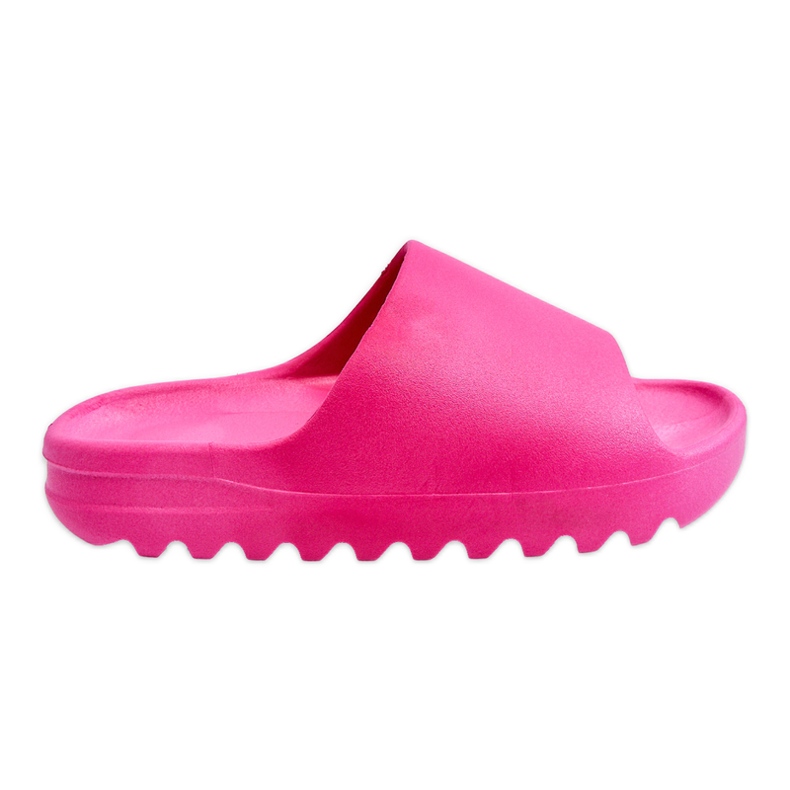 Ciabatte alla moda con plateau Fucsia Estella rosa