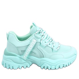 BM Sneakers con zeppa Bains verdi verde