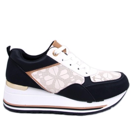 Greer Sneaker nere con zeppa nero