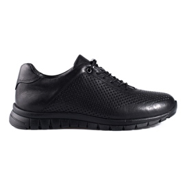 Scarpe sportive in pelle nera di T.Sokolski nero