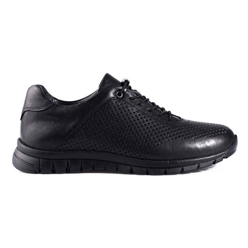 Scarpe sportive in pelle nera di T.Sokolski nero
