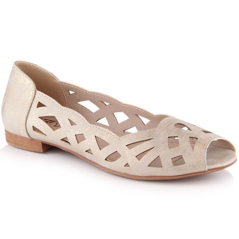 Scarpe traforate Jezzi W ASA136-8 d'oro