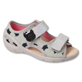 BEFADO SANDALS INSERT CETTURA CHIEDILE 065P176 GREI CATTI grigio