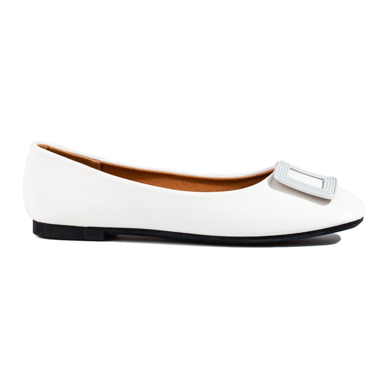 Ballerine bianche da donna con decoro Shelovet bianca